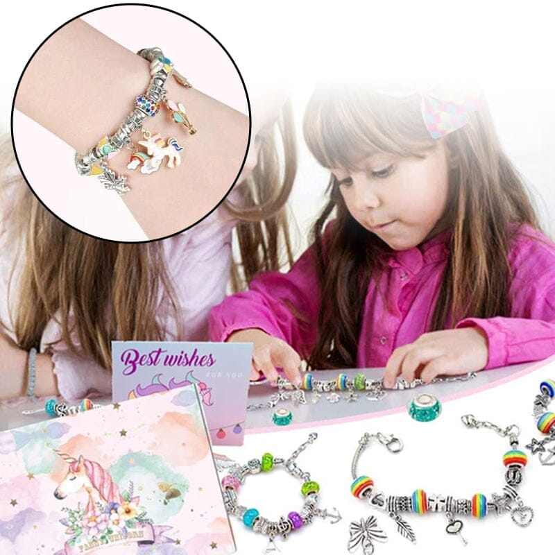 Bracelet à breloques DIY pour filles