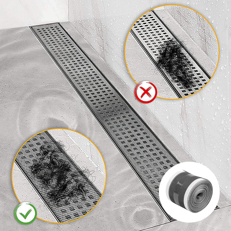 Drains de sol - Bande de capture de cheveux pour douche