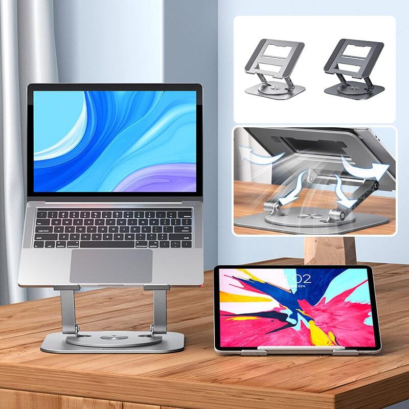 SpinLiff - Support pliable pour ordinateur portable avec rotation à 360°