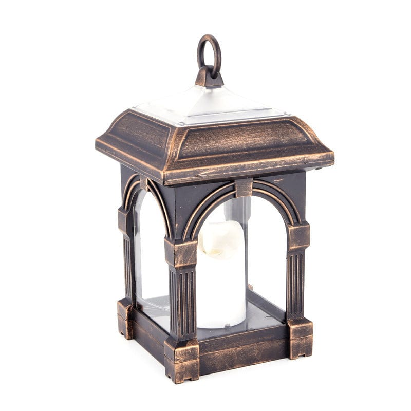 LumiSol – Lanterne solaire d’extérieur d’inspiration vintage