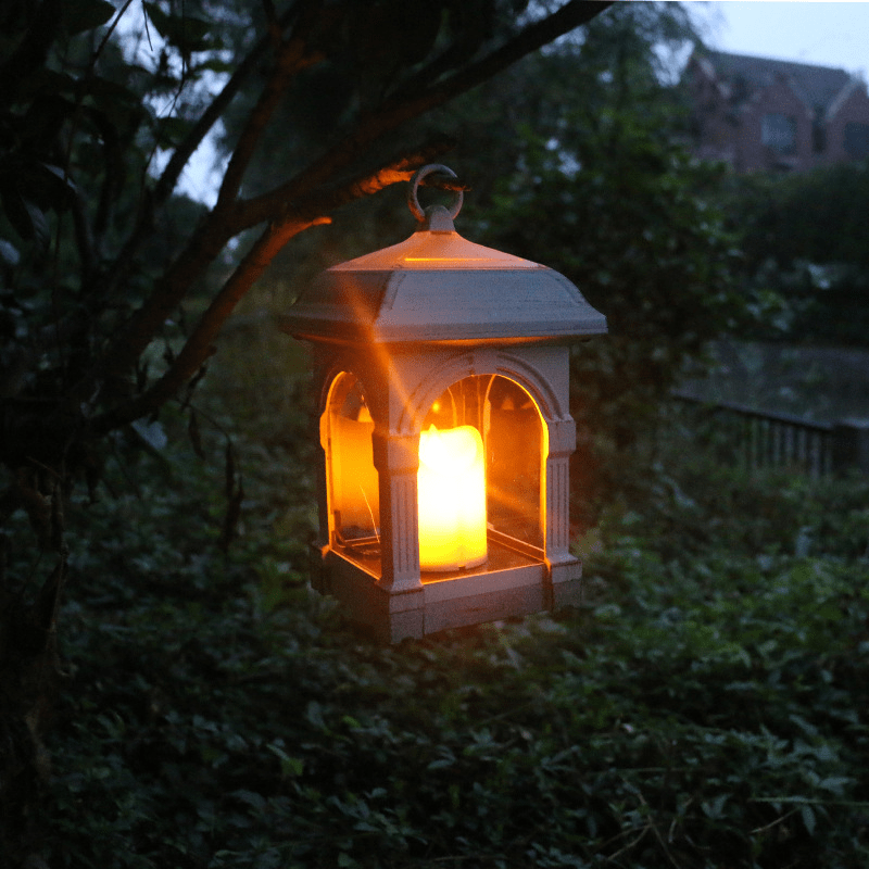 LumiSol – Lanterne solaire d’extérieur d’inspiration vintage