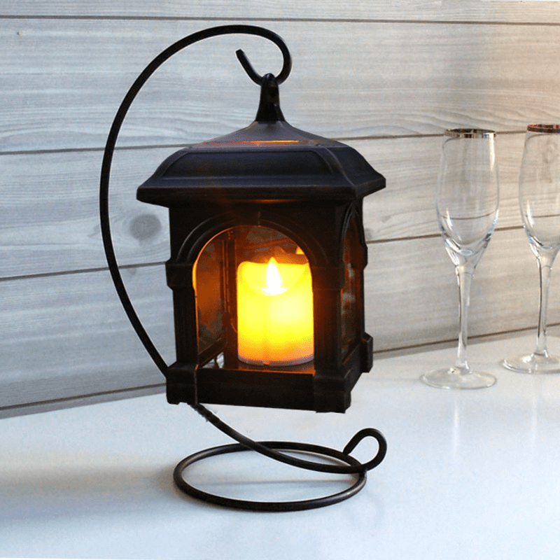 LumiSol – Lanterne solaire d’extérieur d’inspiration vintage