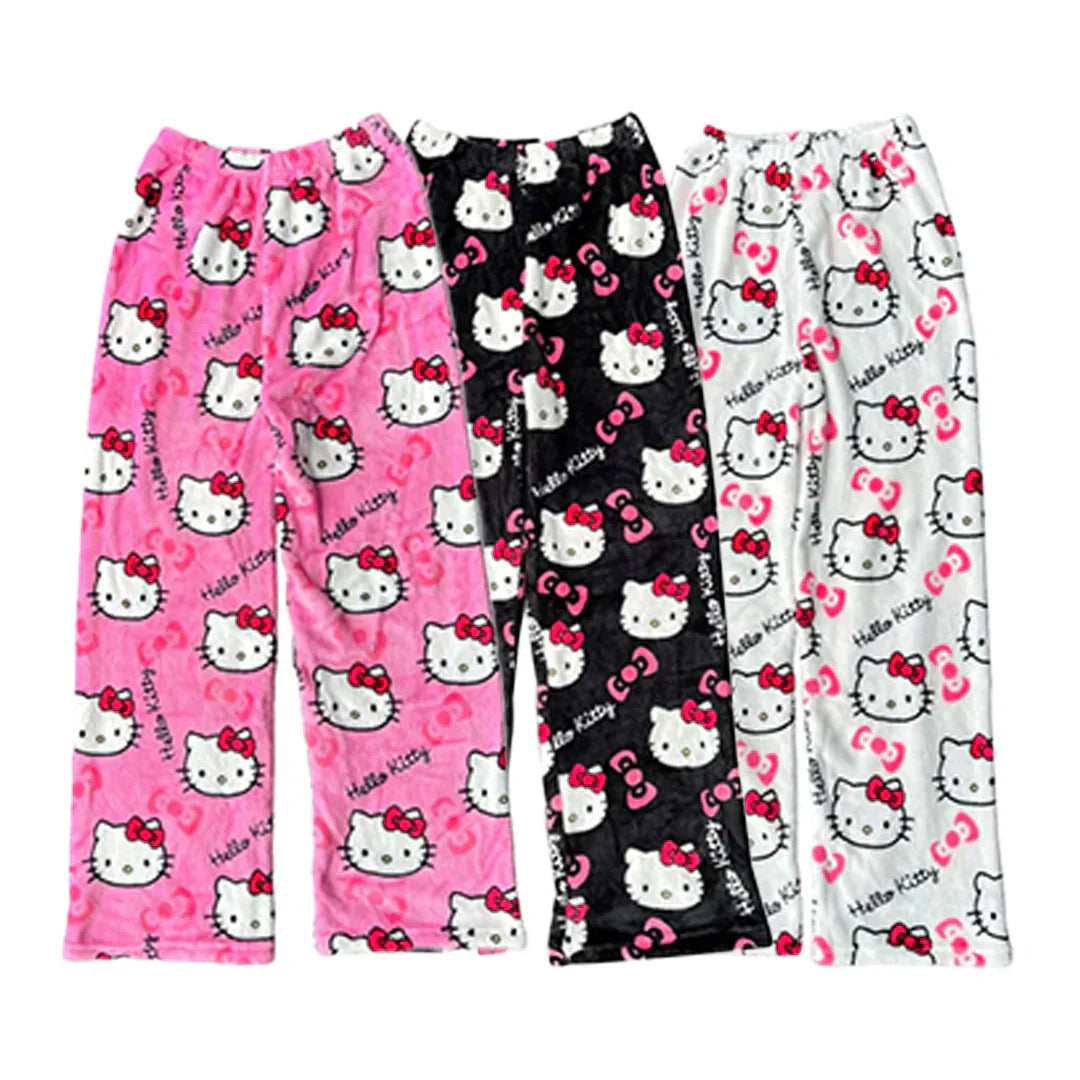 Pyjamas Luna – Confort Élégant avec un Design de Chat Mignon