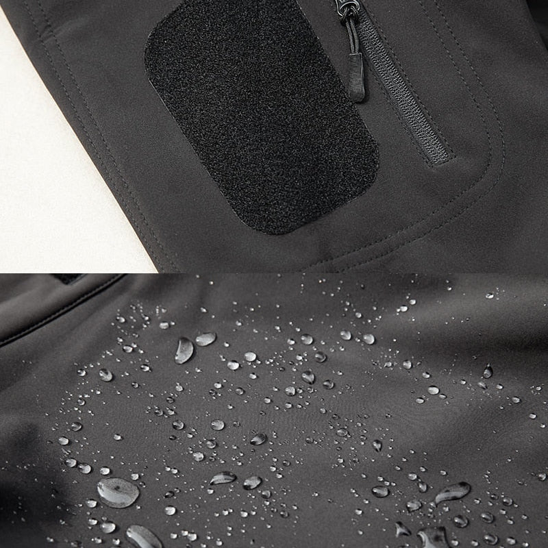 Ensemble de Veste Softshell Tactique et Pantalons Cargo