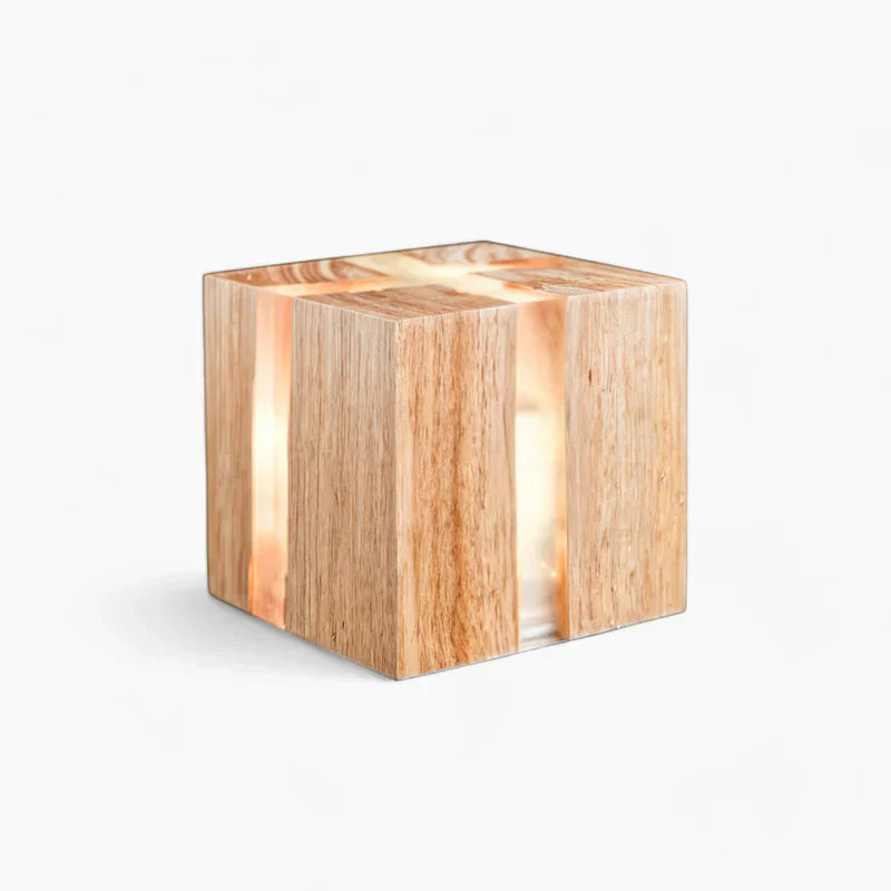 Lampe de table moderne rustique fissurée