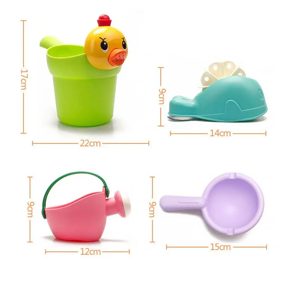 TinyDiggers - Seaux en forme de pelle pour enfants avec des animaux
