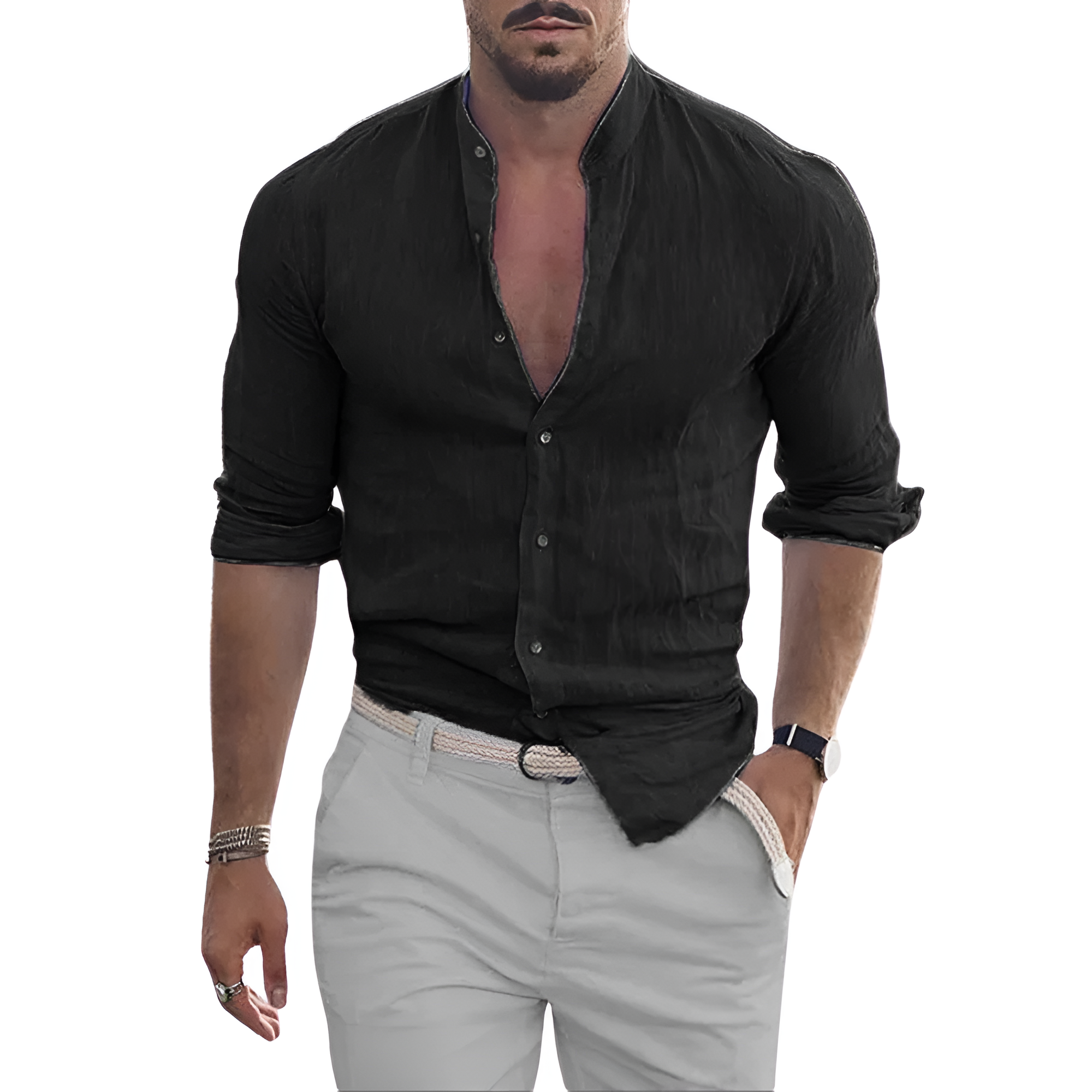 Marius - Chemise en lin élégante - Chic d'été