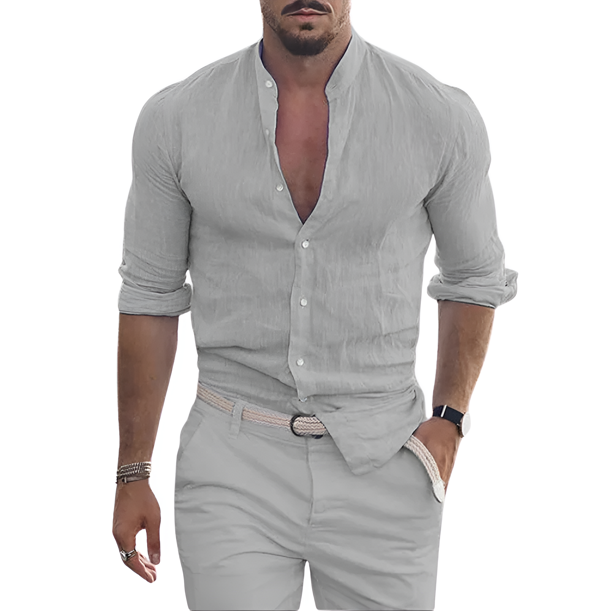 Marius - Chemise en lin élégante - Chic d'été