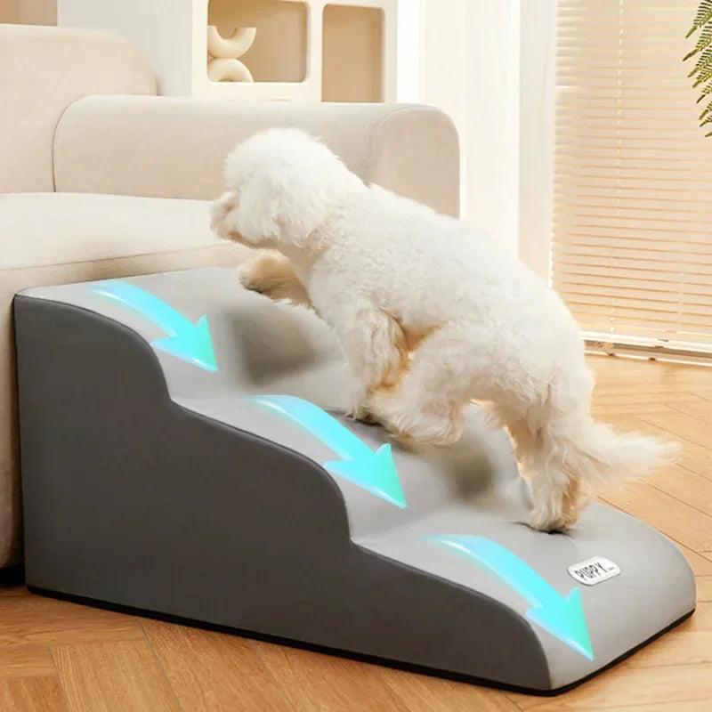 PawStep Échelle pour Animaux Légère Antidérapante avec Housse Amovible