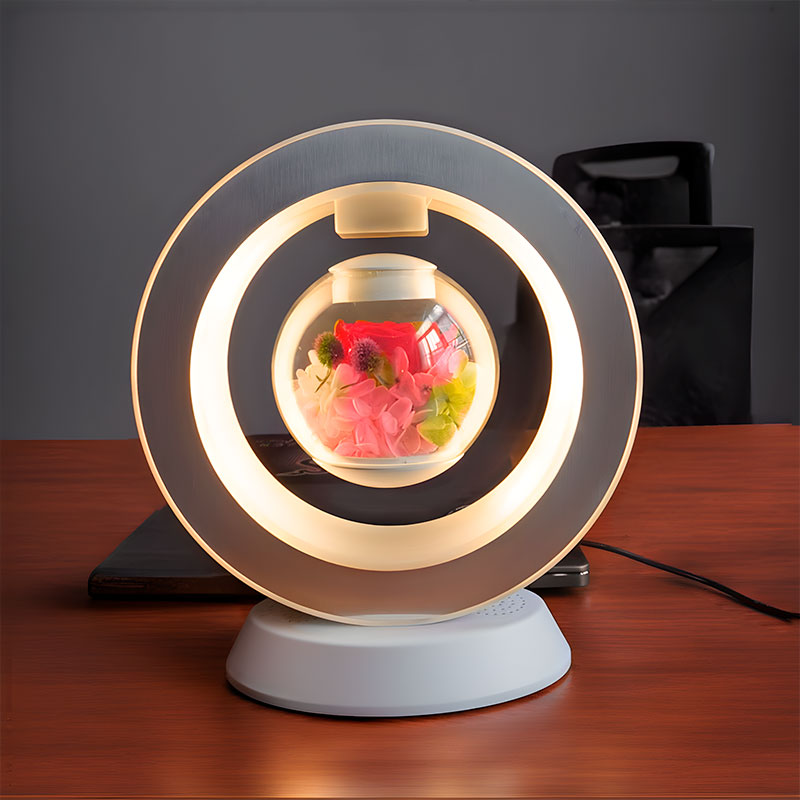 Fleur de Lévitation Magnétique EverBloom – Un Hommage Flottant à l'Amour