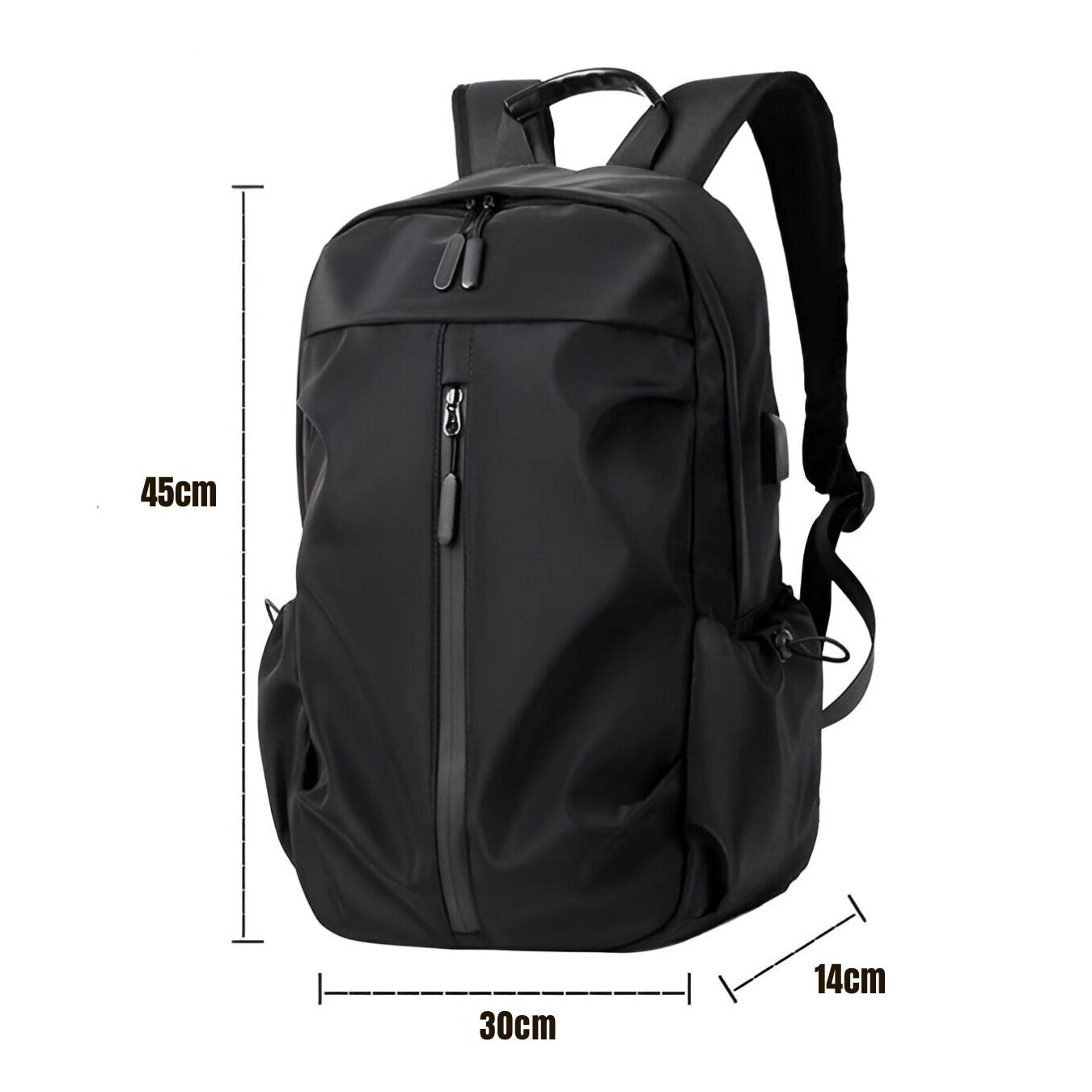 Sac à dos en cuir multi-poches UrbanCraft