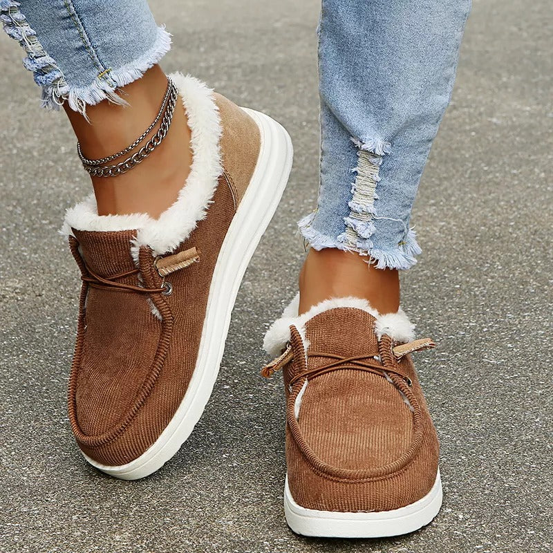 Luna - Chaussures isolées avec semelle antidérapante pour plus de confort