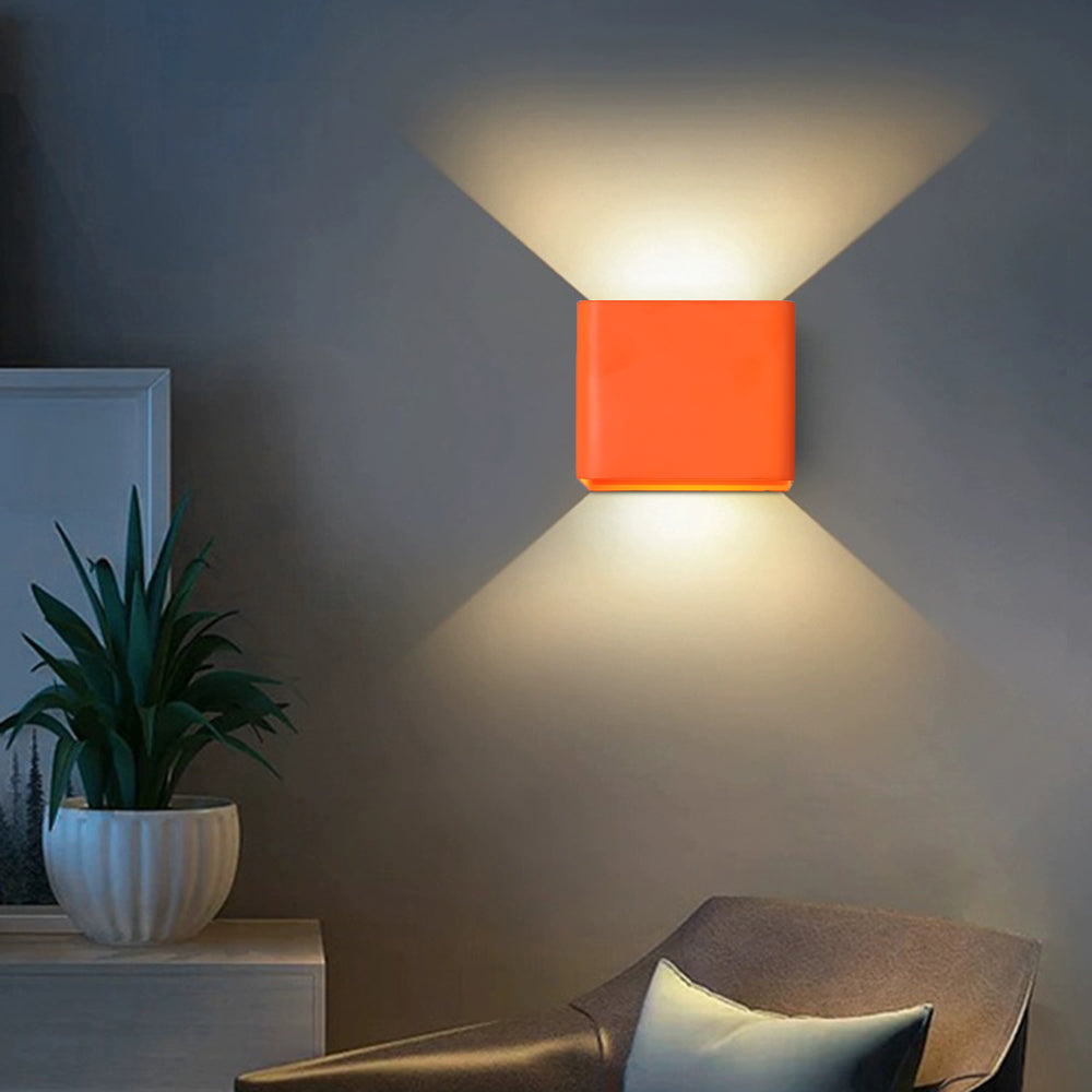 Plafonnier carré au design unique