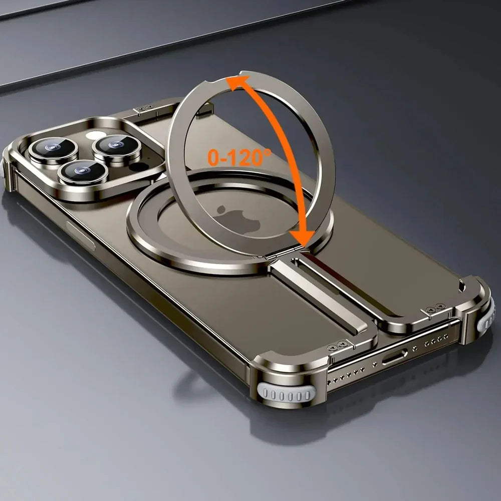 MagnoGrip - Coque de téléphone avec anneau magnétique