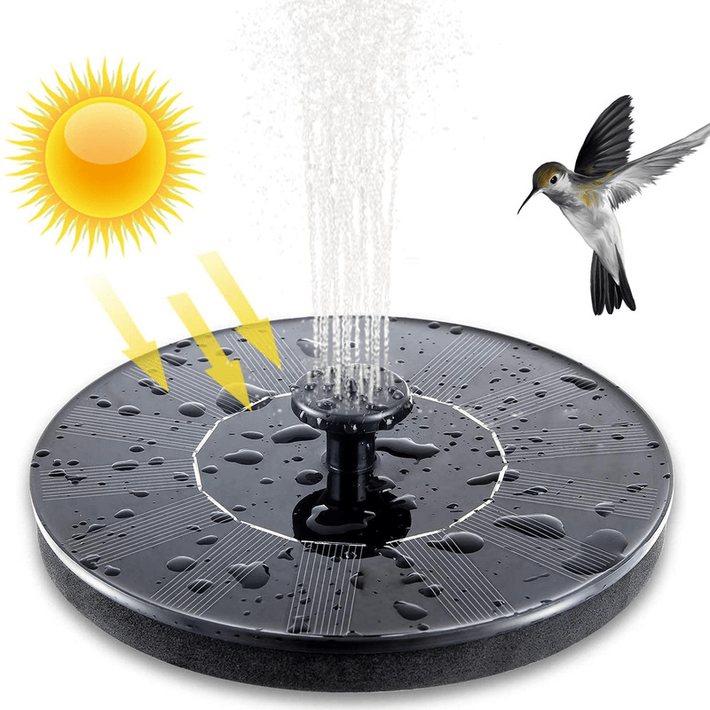 AquaGlow Fontaine Solaire – Fonction d'eau LED flottante pour jardin et terrasse