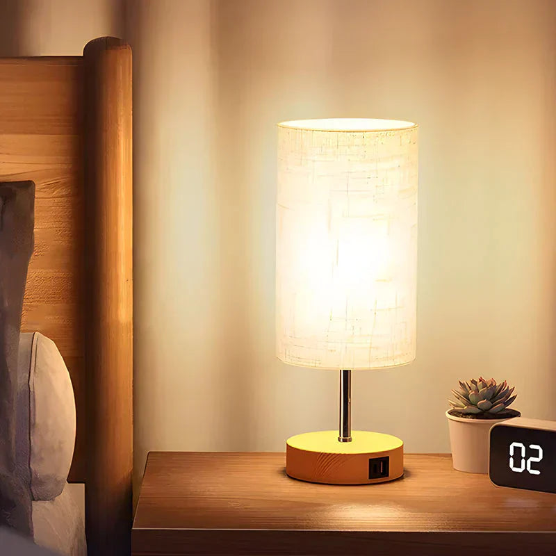 Lampe de table tactile LumiCharge