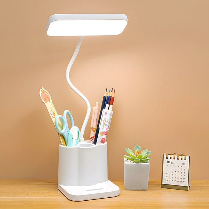 LumiHold - Lampe de bureau LED avec porte-stylo intégré