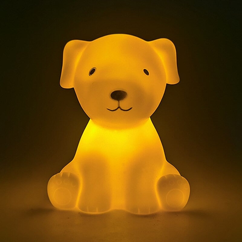 GlowBuddies - Douce lumière nocturne à éclat pour animaux de bande dessinée