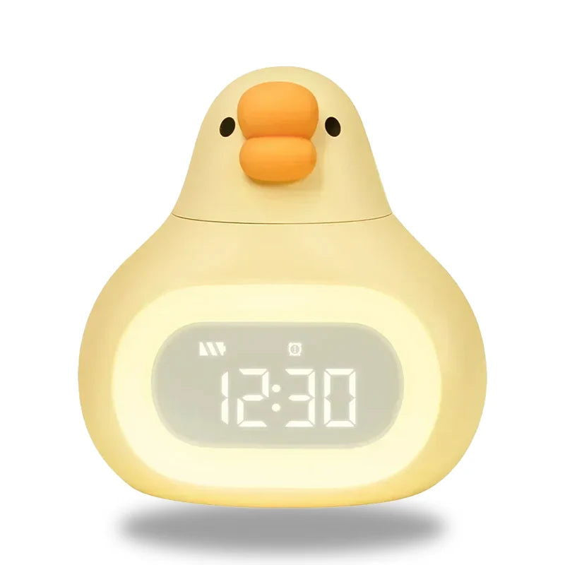 QuackTime – Réveil numérique d'oie séduisante pour un réveil joyeux