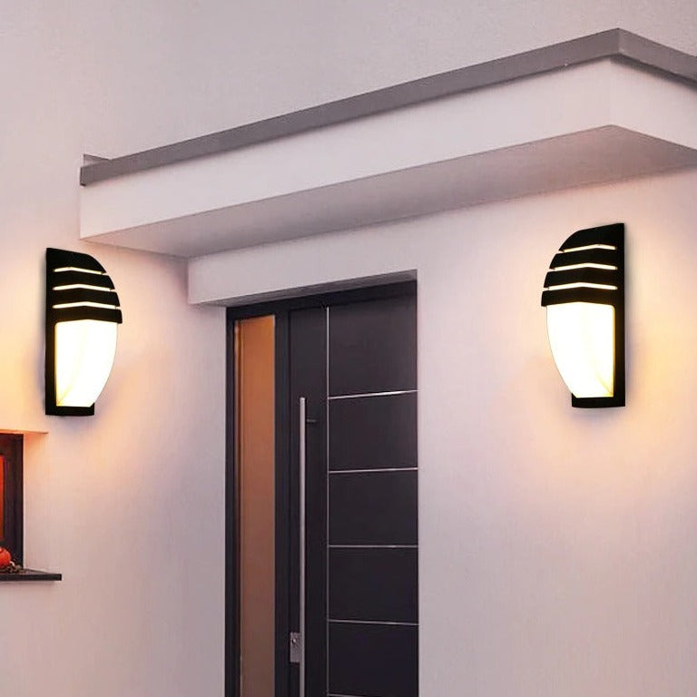 LumeArc Moderne Applique Extérieure – Design Élégant avec Arc Élégant