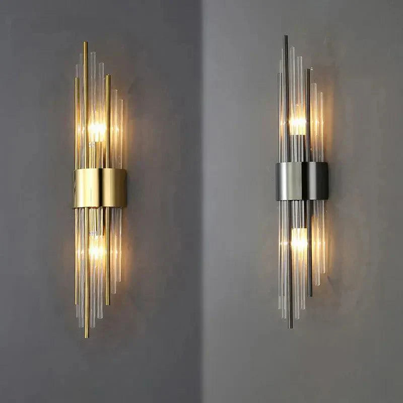 CrystalDazzle - Applique murale en cristal innovante