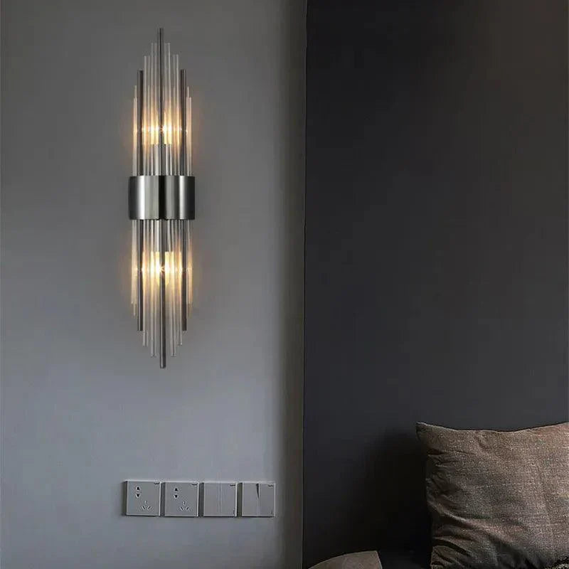CrystalDazzle - Applique murale en cristal innovante