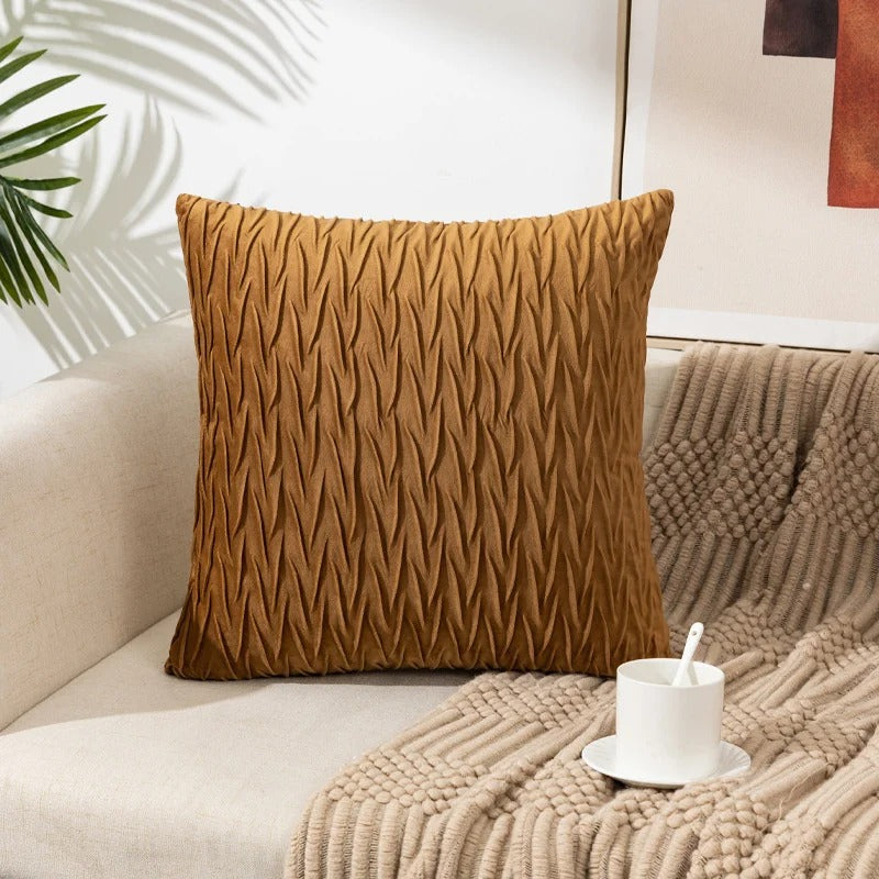 BeautyNest - Coussins décoratifs plissés pour un confort élégant