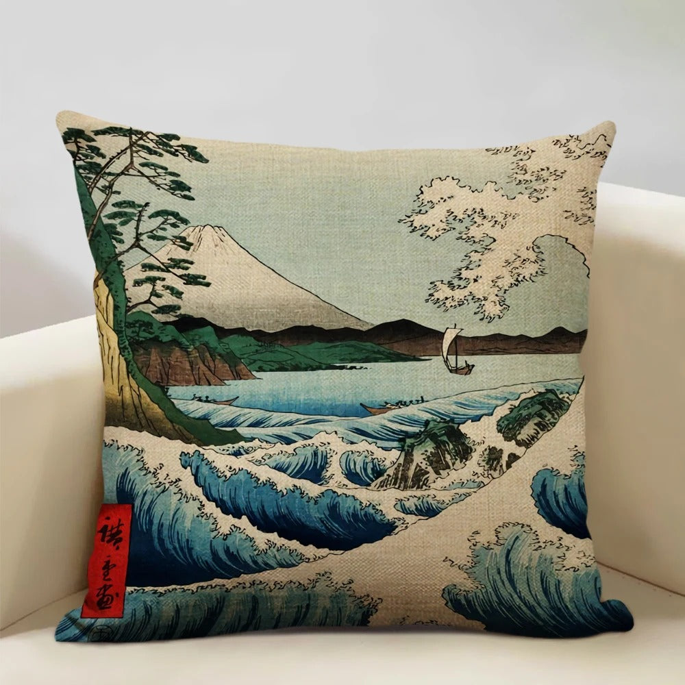 ZenScape - Coussins décoratifs d'inspiration japonaise