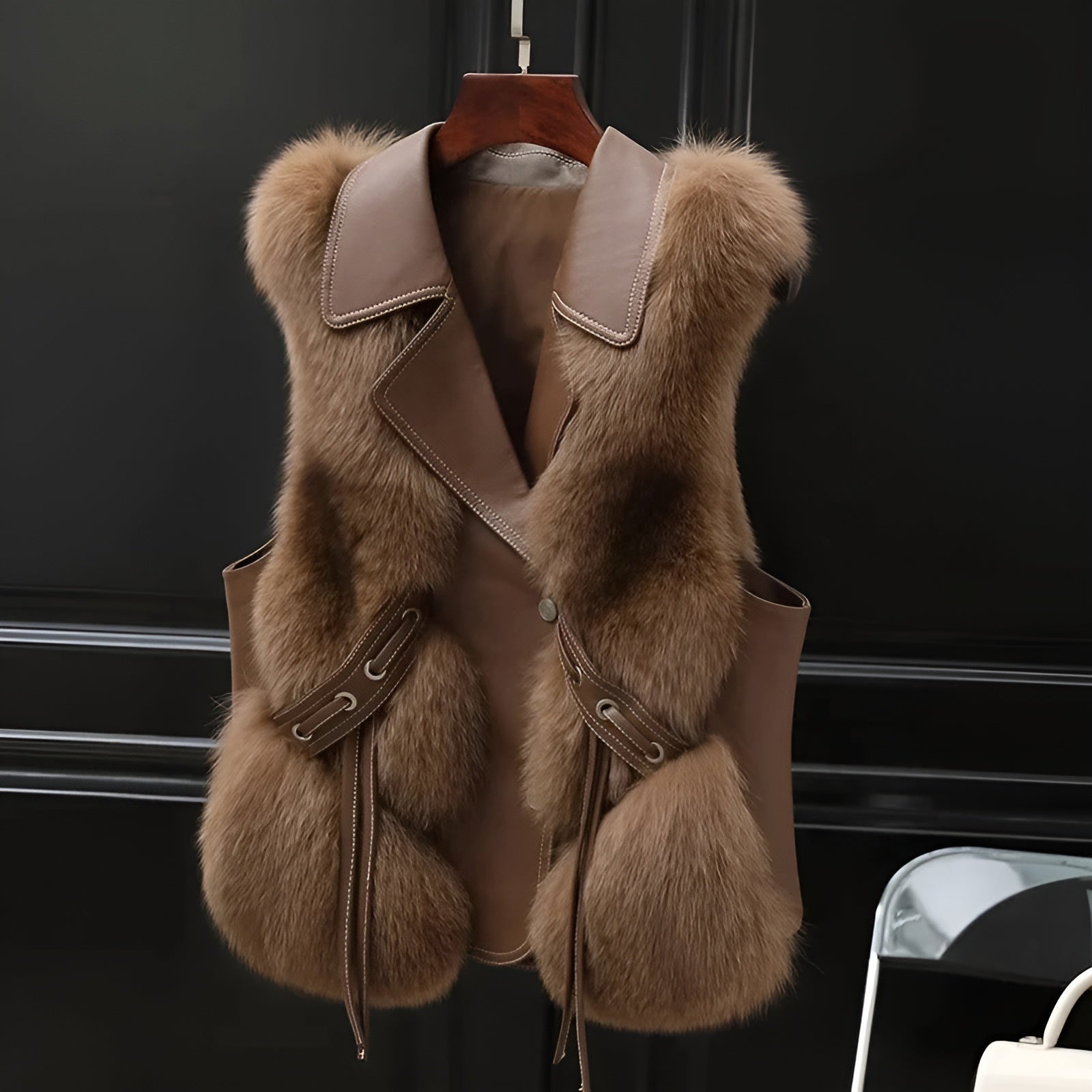 Mila - Gilet en fausse fourrure confortable