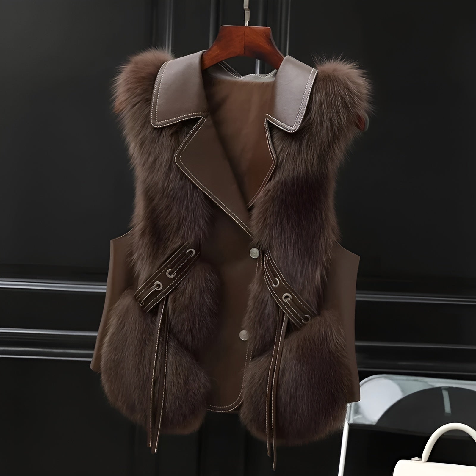 Mila - Gilet en fausse fourrure confortable