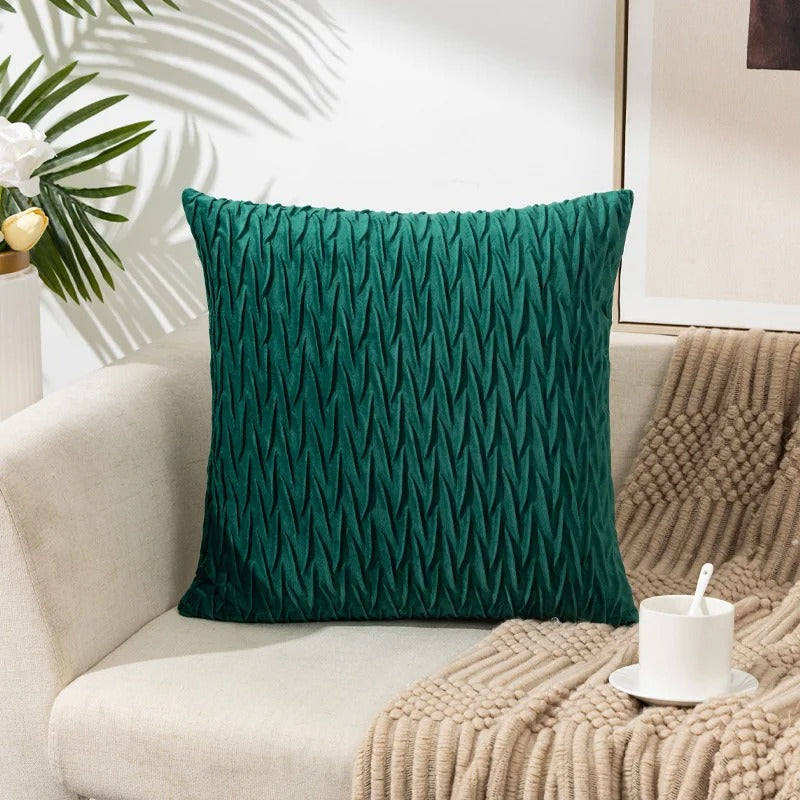 BeautyNest - Coussins décoratifs plissés pour un confort élégant