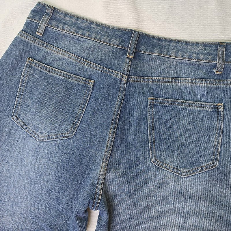 Marta - Jeans décontractés à jambes larges pour un style sans effort