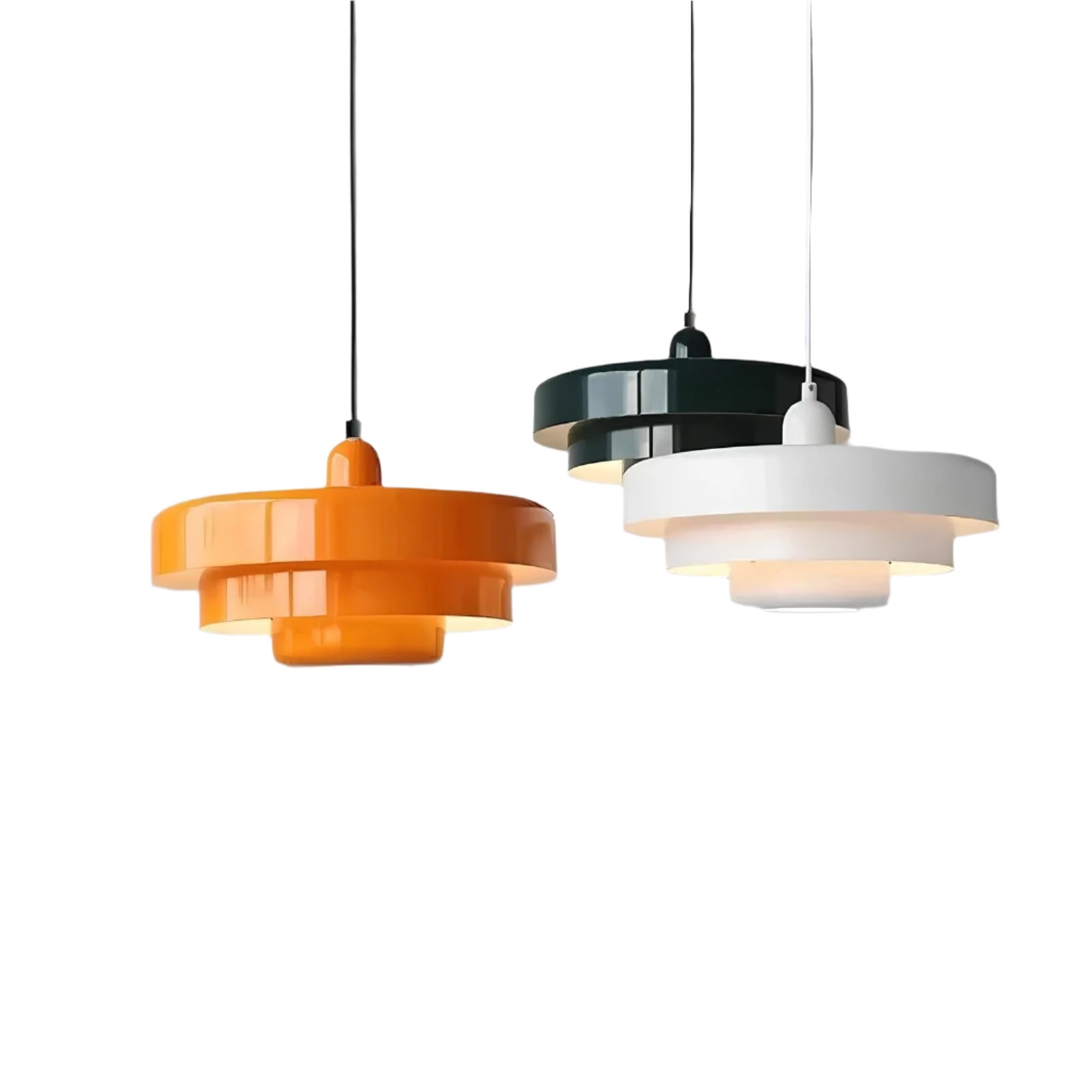 ScandiGlow - Lampe en verre mince pour un intérieur nordique moderne