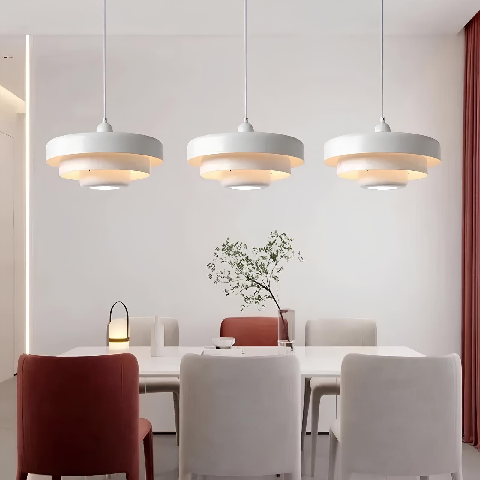ScandiGlow - Lampe en verre mince pour un intérieur nordique moderne