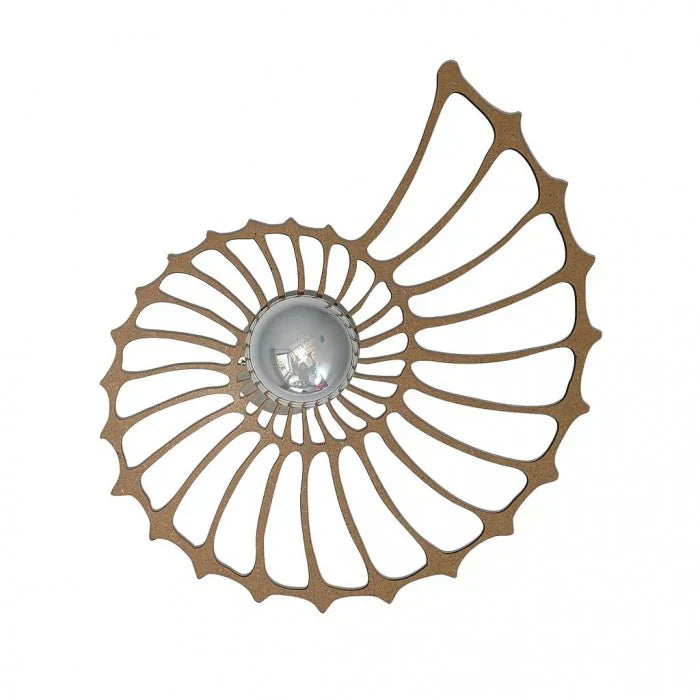 OceanShine - Applique avec motif de coquillage et éclairage doux