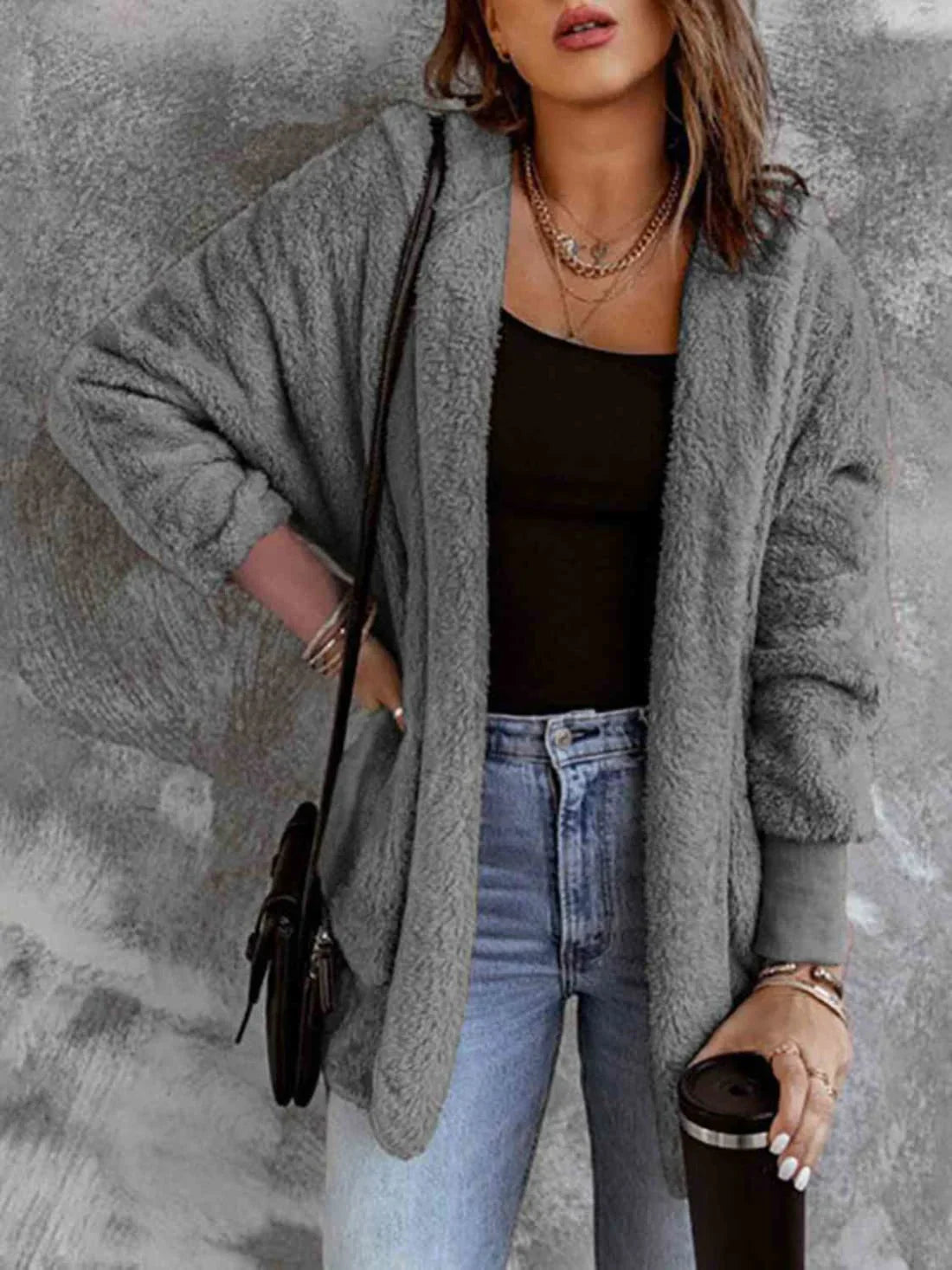 Manteau polaire Patricia Cozy et élégant