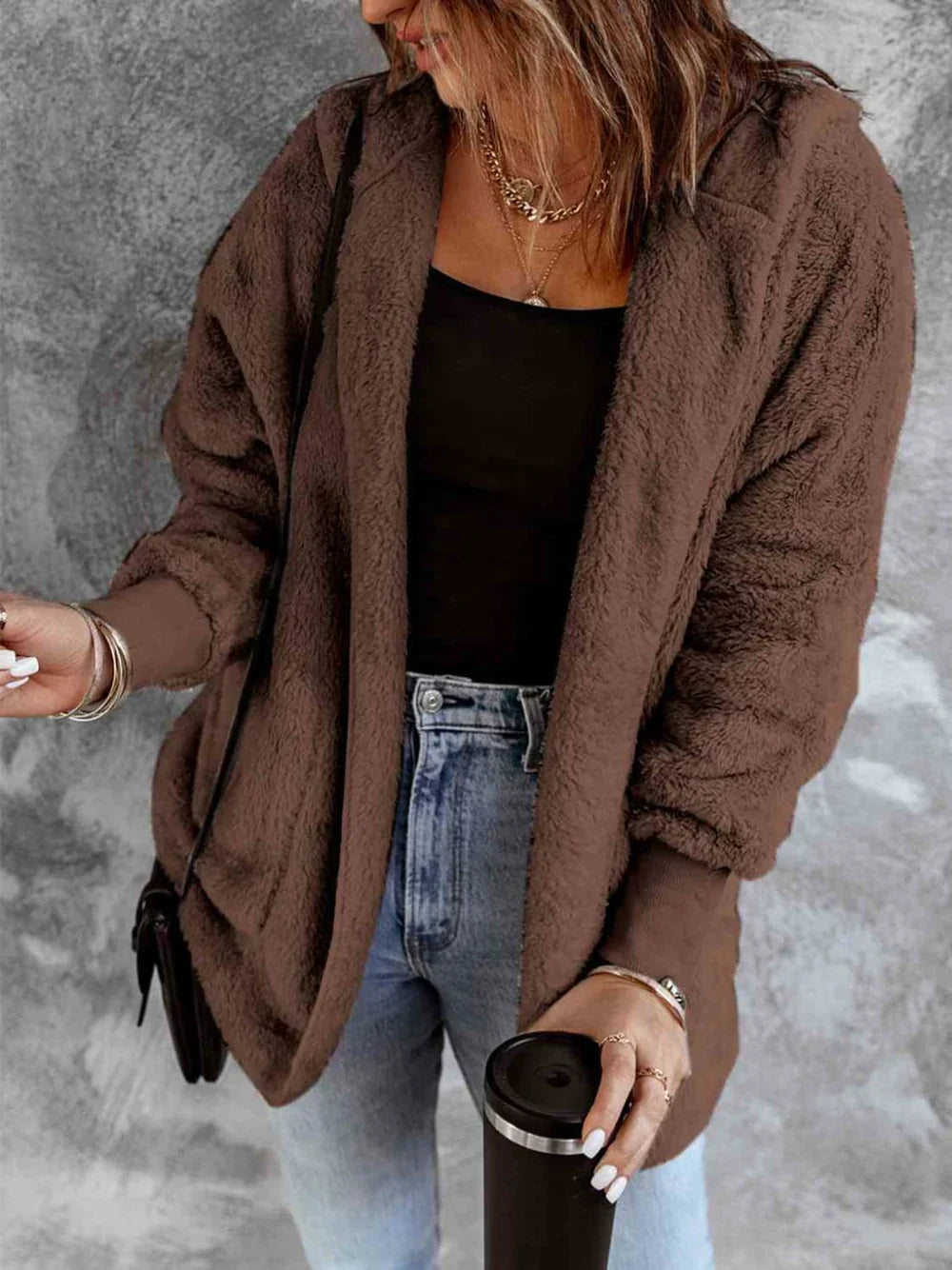 Manteau polaire Patricia Cozy et élégant