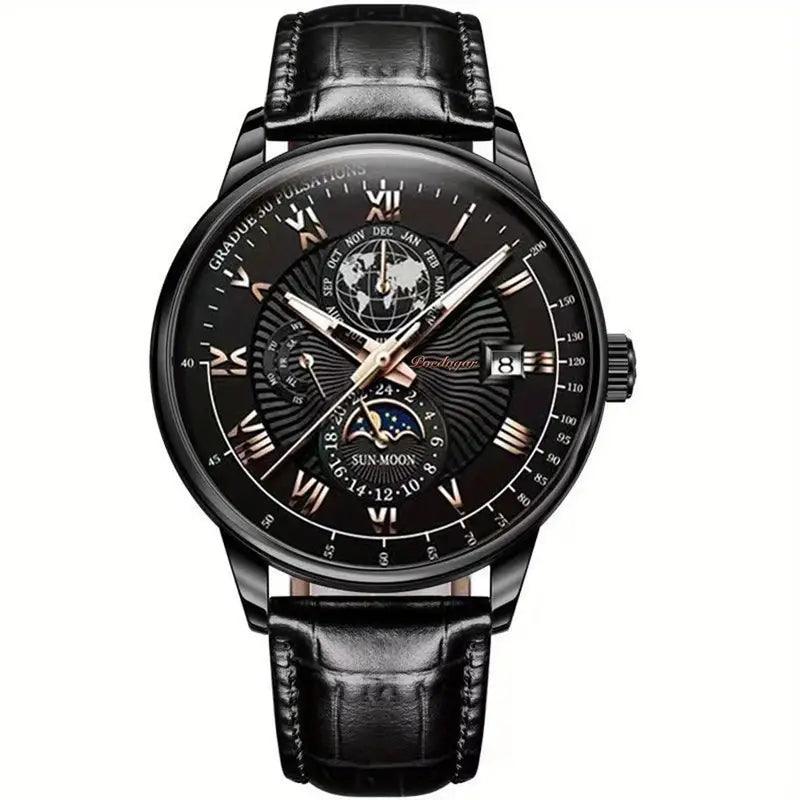 Torsten - Montre étanche avec cadran rond et bracelet résistant