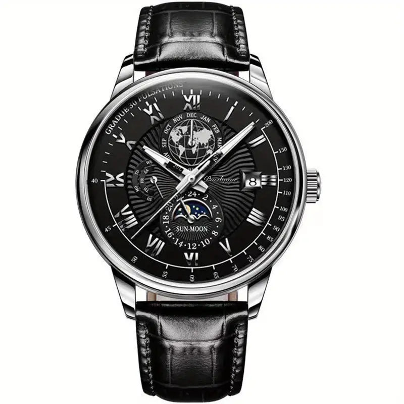Torsten - Montre étanche avec cadran rond et bracelet résistant