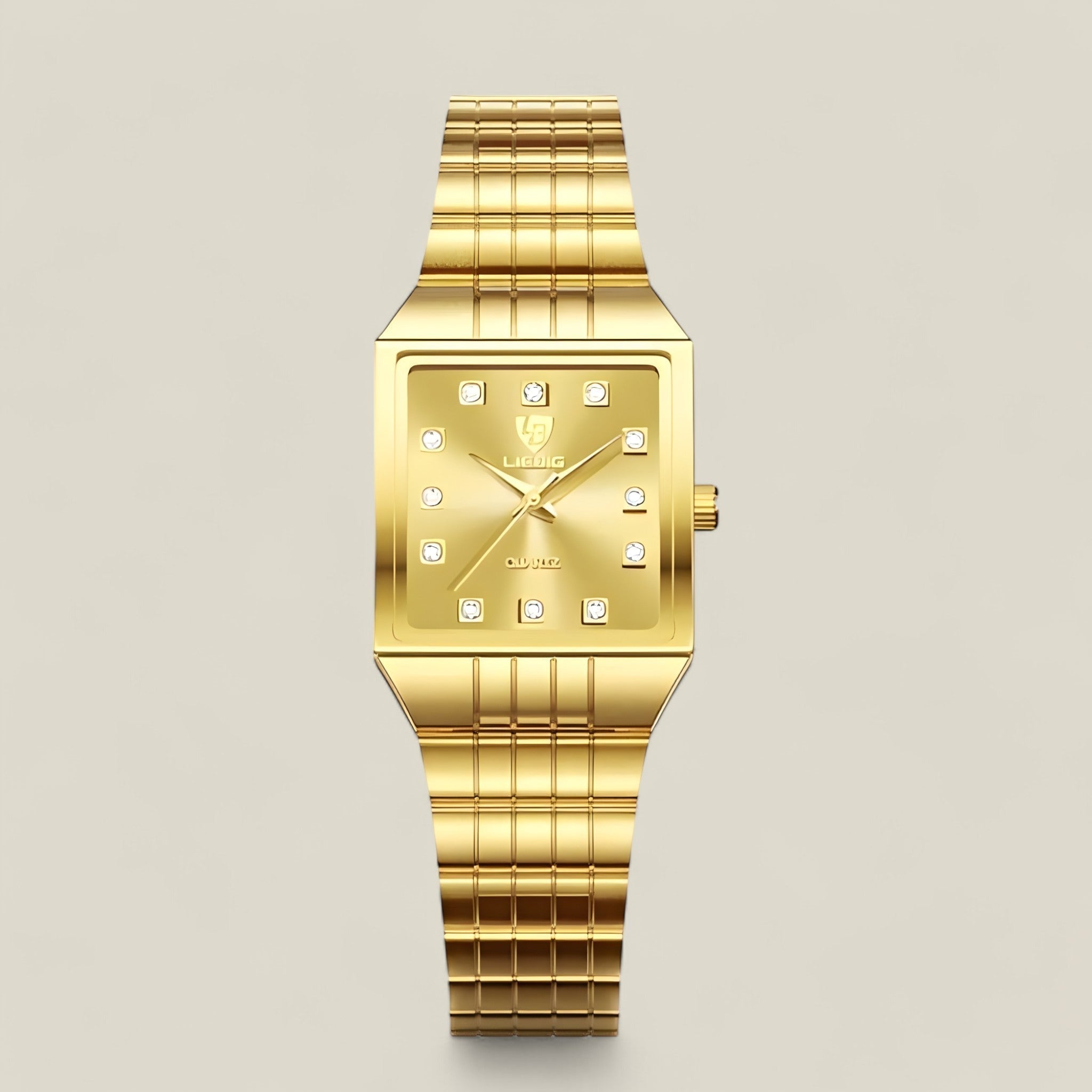 Aurora - Montre élégante couleur or pour femme