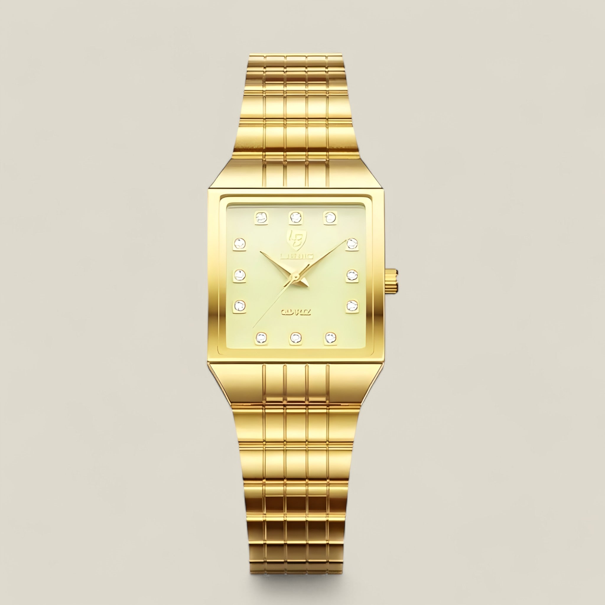Aurora - Montre élégante couleur or pour femme