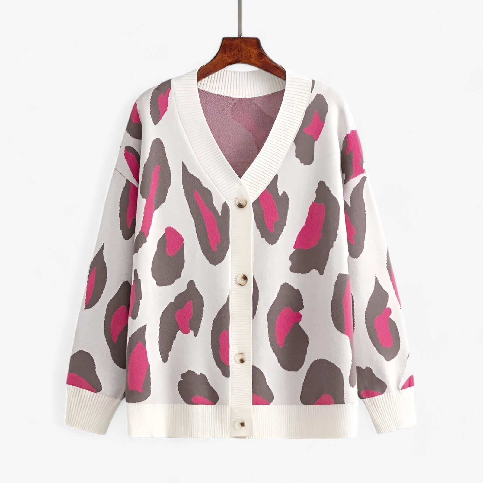 Cardigan décontracté Matilda avec col en V