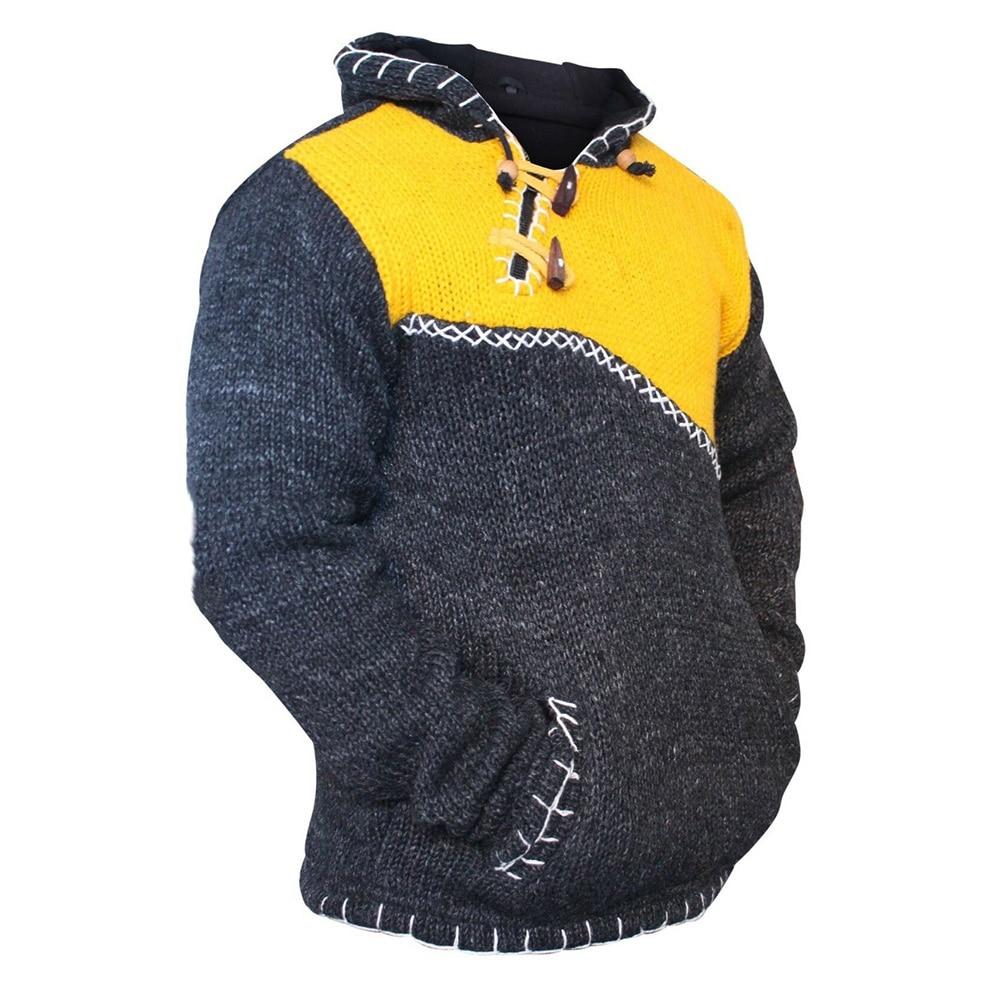 Elliot - Sweat à capuche tricoté avec poches