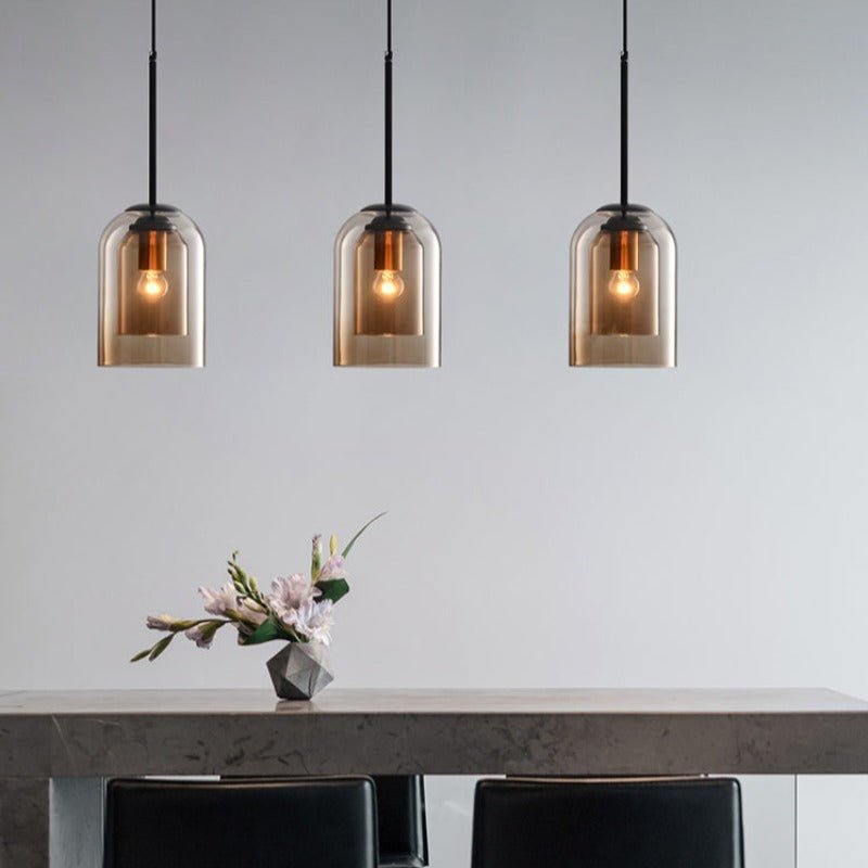 Suspension en verre double
