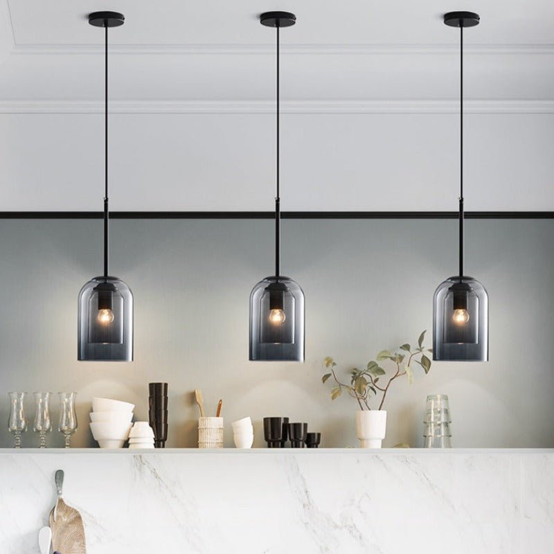 Suspension en verre double