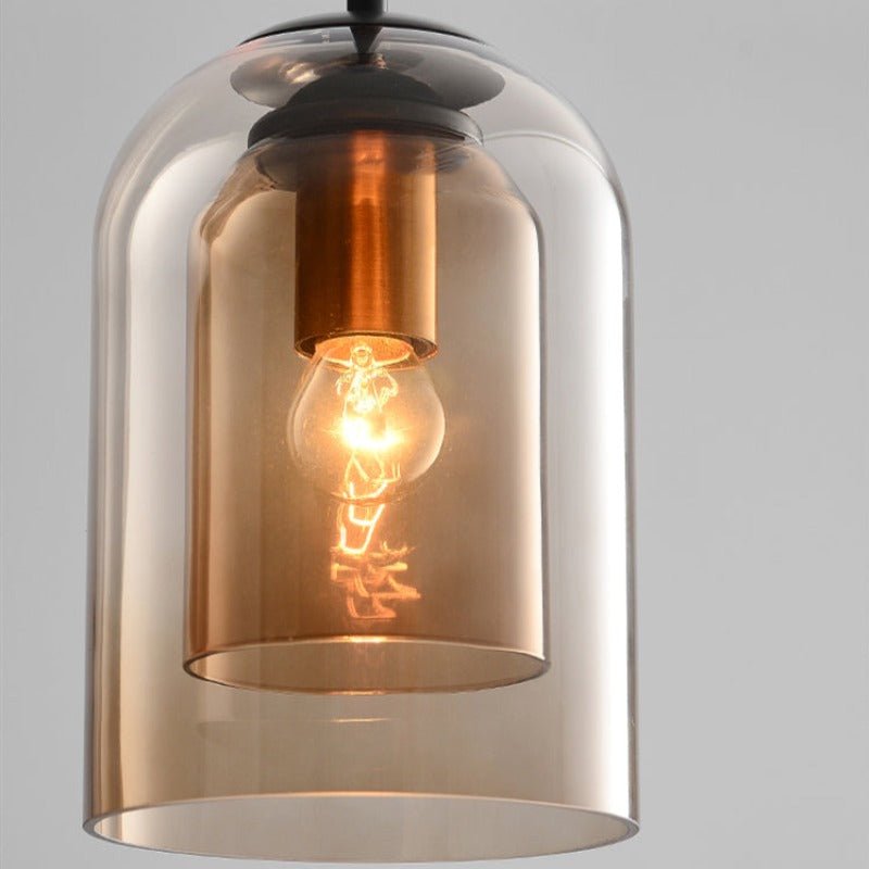 Suspension en verre double
