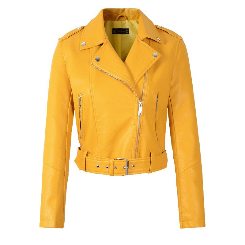 Reeza - Veste de moto pour femmes avec ceinture à la taille