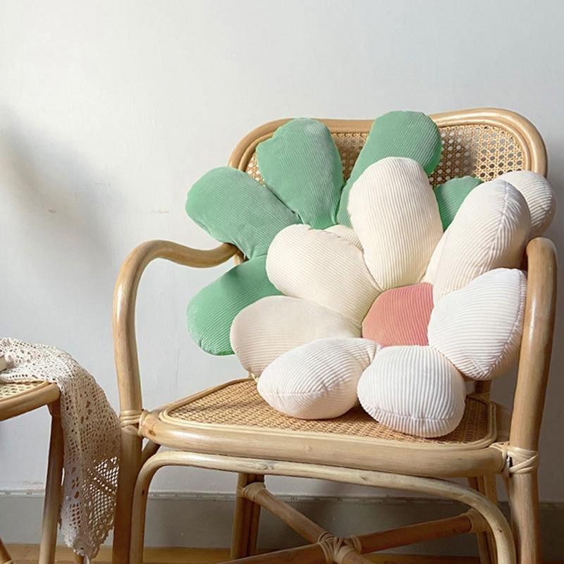 Coussin en forme de fleur PetalPuff - Confort légendaire et hygge coloré