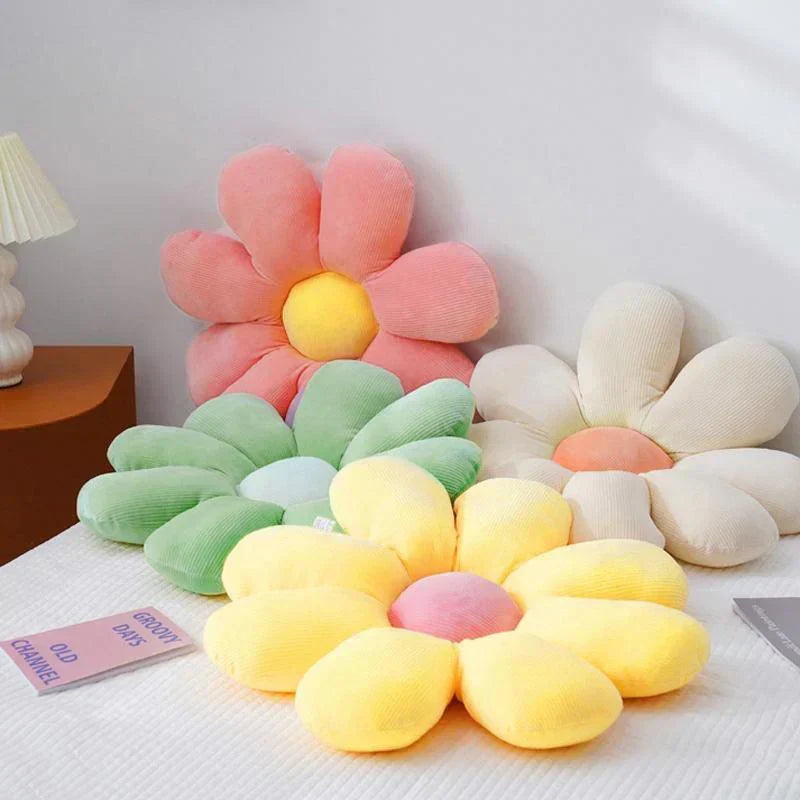 Coussin en forme de fleur PetalPuff - Confort légendaire et hygge coloré
