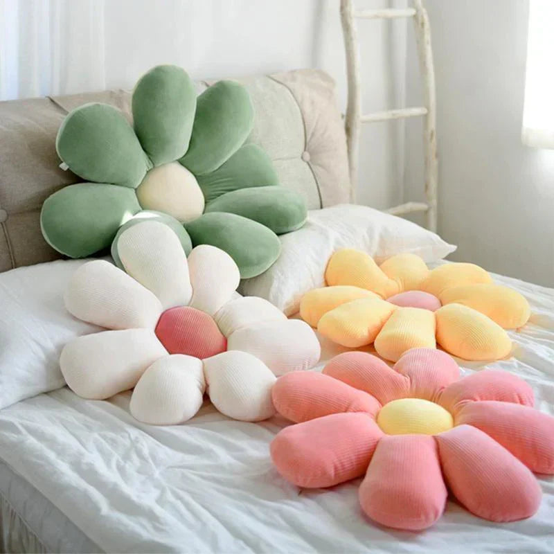 Coussin en forme de fleur PetalPuff - Confort légendaire et hygge coloré